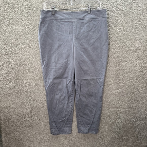 Pendleton Pants - Pendleton‎ Pants Womens 10 Gray High Rise Side Zip Trousers Careerwear Preppy